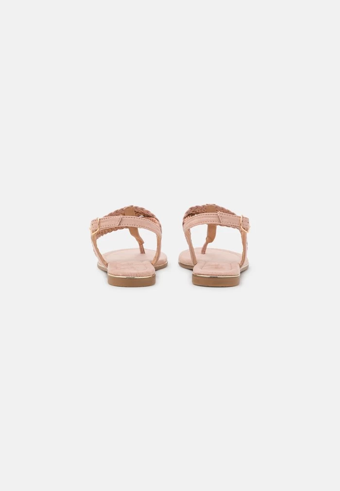 Women's Anna Field T-bar Sandals Rose Gold | RCPXELU-59 - Image 4