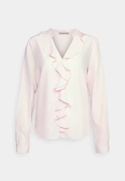 Women's Anna Field WITH FRONTAL VOLANT Blouse Pink | HKBLVXC-70