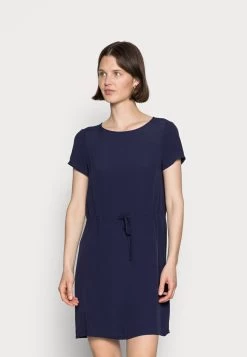 Women's Anna Field WOVEN BASIC TUNNEL Day Dress Dark Blue | DHAJVMB-92