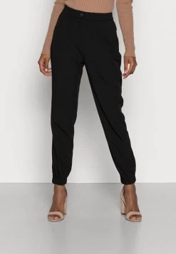Women's Anna Field WOVEN JOGGER Bottoms Black | EKQJFSC-65