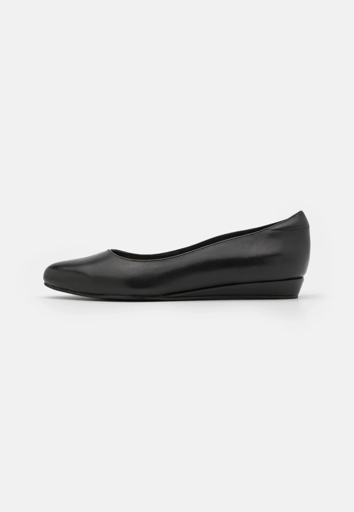 Women's Anna Field Wedge Slip On Pumps Black | AZDBGIV-24 - Image 2