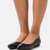 Women's Anna Field Wedge Slip On Pumps Black | AZDBGIV-24