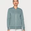 Women's Anna Field Zip Sweatshirts Green | EQXUKYJ-61