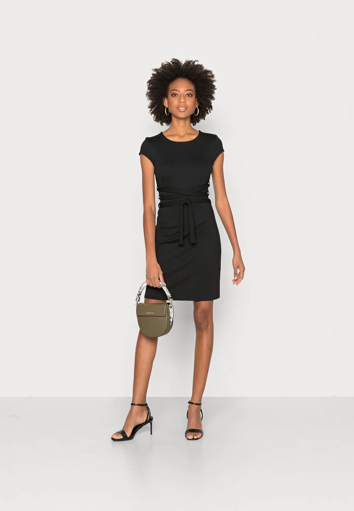 Women's Anna Field Zip UP Dress Black | ABPFEMU-70 - Image 2