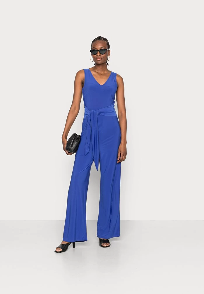 Women's Anna Field Zip UP Jumpsuit Blue | GHCRXWV-05 - Image 2