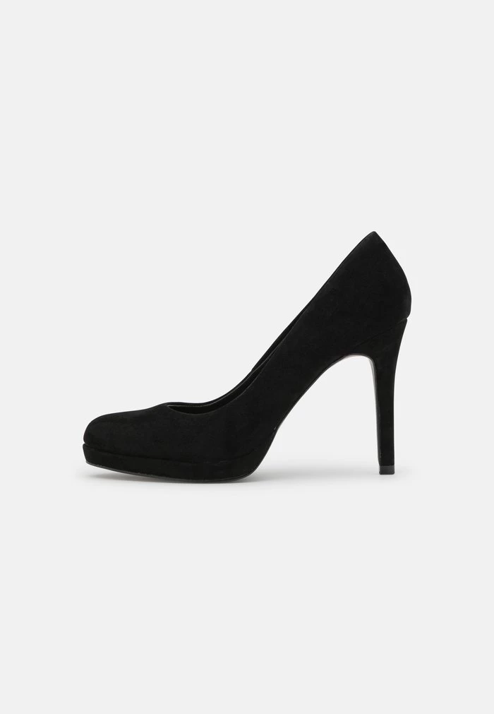 Women's Anna Field Platform Slip On Heels Black | HZJRBTD-78 - Image 2